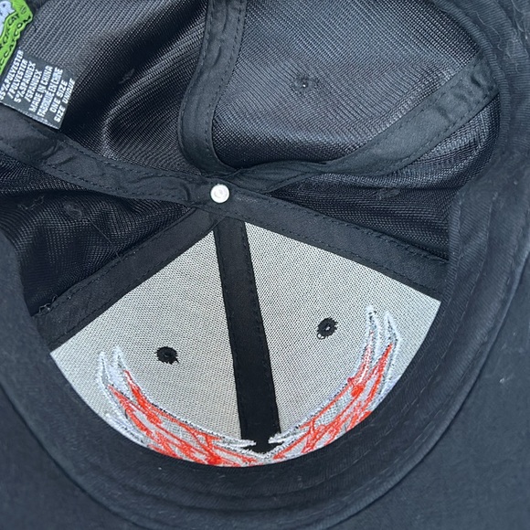 Team Arctic Arcticcat Baseball Style Adjustable Reflective Black Cap - Picture 7 of 9